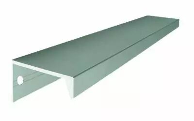 Tirette - aluminium anodis argent