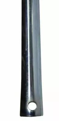 Tringle fer 1/2 rond - 18 x 9 mm